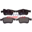 Jeu de 4 plaquettes de frein avant FAST FT29157 - Visuel 2