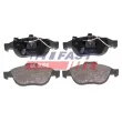 Jeu de 4 plaquettes de frein avant FAST FT29165 - Visuel 2