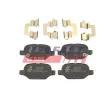 Jeu de 4 plaquettes de frein arrière FAST FT29176 - Visuel 2