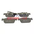 Jeu de 4 plaquettes de frein avant FAST FT29183 - Visuel 2
