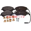 Jeu de 4 plaquettes de frein avant FAST FT29521 - Visuel 2