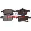 Jeu de 4 plaquettes de frein avant FAST FT29526 - Visuel 2