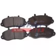 Jeu de 4 plaquettes de frein avant FAST FT29539 - Visuel 2