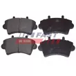 Jeu de 4 plaquettes de frein avant FAST FT29540 - Visuel 2