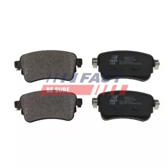 Jeu de 4 plaquettes de frein arrière FAST FT29556