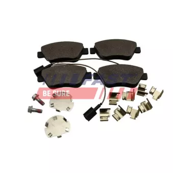Jeu de 4 plaquettes de frein avant FAST FT29564