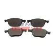 Jeu de 4 plaquettes de frein avant FAST FT29570 - Visuel 1