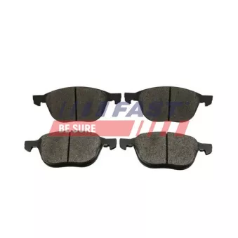 Jeu de 4 plaquettes de frein avant FAST FT29571