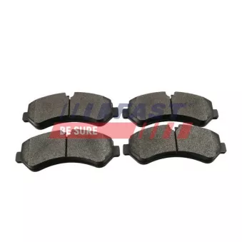 Jeu de 4 plaquettes de frein arrière FAST FT29578