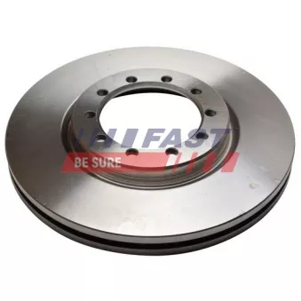 Jeu de 2 disques de frein avant FAST FT31132