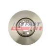 Jeu de 2 disques de frein avant FAST FT31136 - Visuel 1