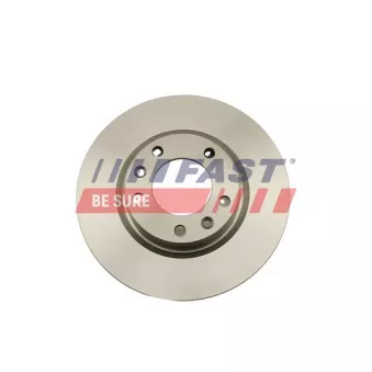 Jeu de 2 disques de frein arrière FAST FT31137