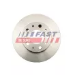 Jeu de 2 disques de frein avant FAST FT31143 - Visuel 1