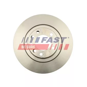 Jeu de 2 disques de frein arrière FAST FT31145