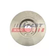 Jeu de 2 disques de frein avant FAST FT31148 - Visuel 2