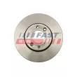 Jeu de 2 disques de frein avant FAST FT31149 - Visuel 1