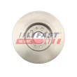 Jeu de 2 disques de frein arrière FAST FT31154 - Visuel 2