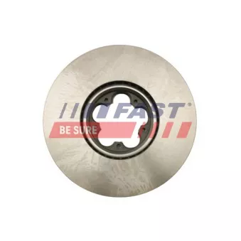 Jeu de 2 disques de frein avant FAST