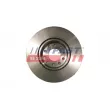 Jeu de 2 disques de frein avant FAST FT31161 - Visuel 2