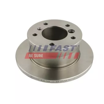 Jeu de 2 disques de frein arrière FAST FT31526