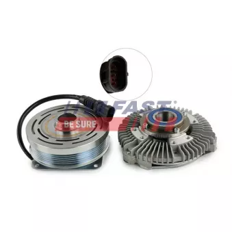 Embrayage, ventilateur de radiateur FAST FT45656