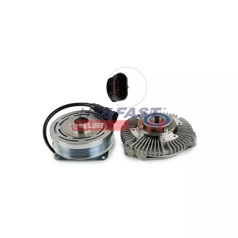 Embrayage, ventilateur de radiateur FAST FT45656
