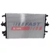 Radiateur, refroidissement du moteur FAST FT55021 - Visuel 2
