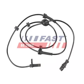 Capteur, vitesse de roue avant gauche FAST FT80502