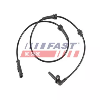 Capteur, vitesse de roue arrière FAST FT80598