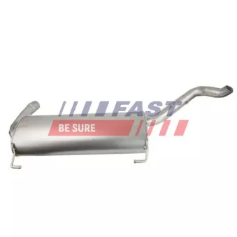 Silencieux arrière FAST FT84030