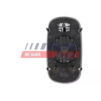Verre de rétroviseur, rétroviseur extérieur FAST FT88560
