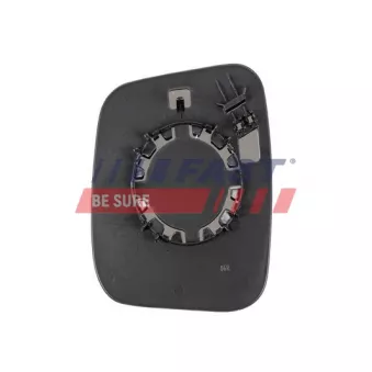 Verre de rétroviseur, rétroviseur extérieur FAST FT88562