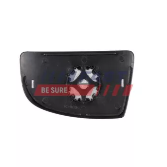Verre de rétroviseur, rétroviseur extérieur FAST FT88586