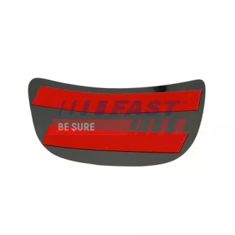 Verre de rétroviseur, rétroviseur extérieur FAST FT88589