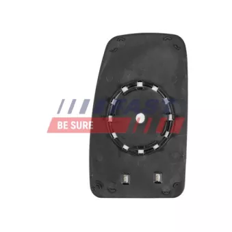 Verre de rétroviseur, rétroviseur extérieur FAST FT88592