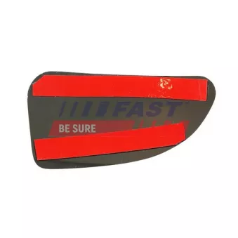 Verre de rétroviseur, rétroviseur extérieur FAST FT88593