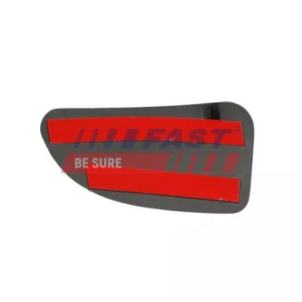 Verre de rétroviseur, rétroviseur extérieur FAST FT88594