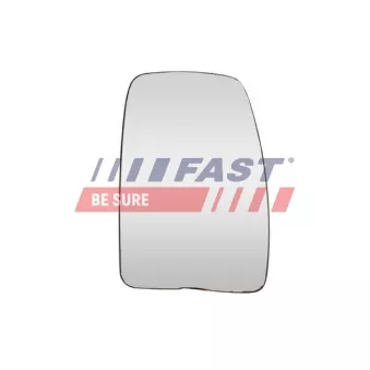 Verre de rétroviseur, rétroviseur extérieur FAST FT88596