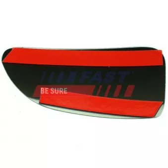 Verre de rétroviseur, rétroviseur extérieur FAST FT88598