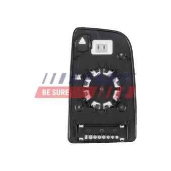 Verre de rétroviseur, rétroviseur extérieur FAST FT88607