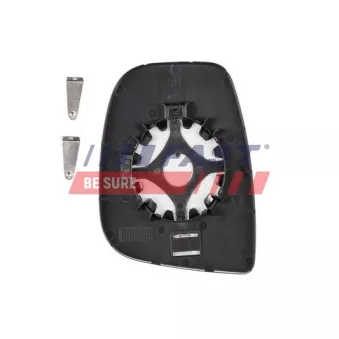 Verre de rétroviseur, rétroviseur extérieur FAST FT88617