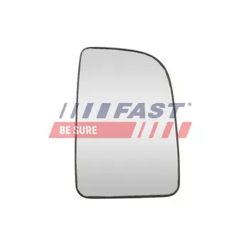 Verre de rétroviseur, rétroviseur extérieur FAST FT88621