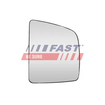 Verre de rétroviseur, rétroviseur extérieur FAST FT88624