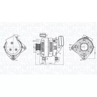 Alternateur MAGNETI MARELLI 063377578010