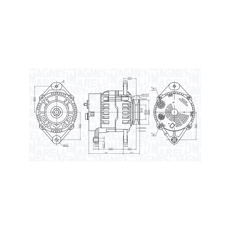 Alternateur MAGNETI MARELLI 063734085010