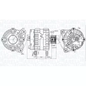 Alternateur MAGNETI MARELLI