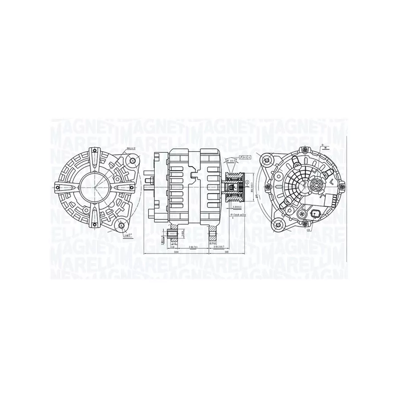 Alternateur MAGNETI MARELLI 063736381010