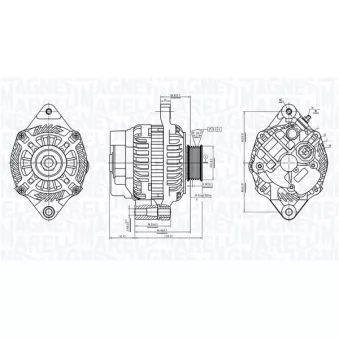 Alternateur MAGNETI MARELLI