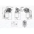 Moteur d'essuie-glace MAGNETI MARELLI 064370000010 - Visuel 2