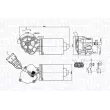 Moteur d'essuie-glace MAGNETI MARELLI 064372000010 - Visuel 1